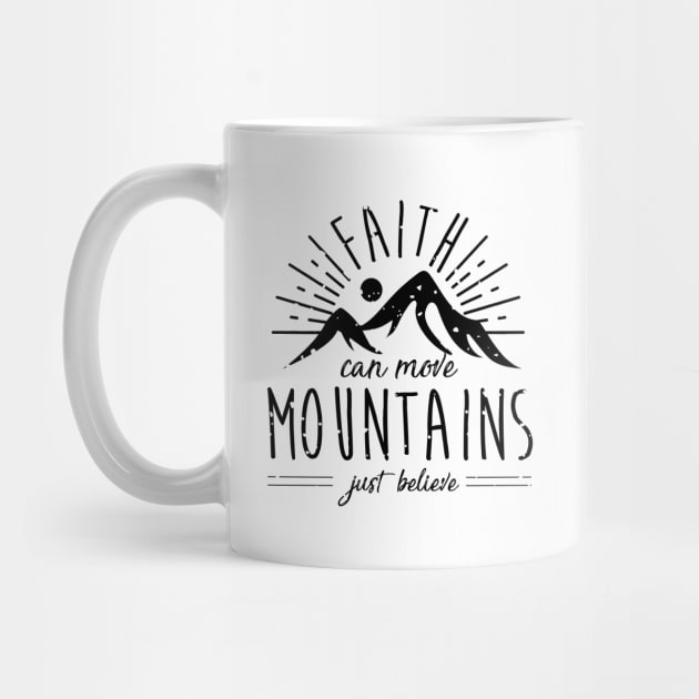 Faith Can Move Mountains by Lucky Trunk Creations